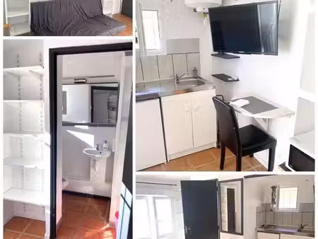 studio meublé 15 m² ollioules – parking – eau & électricité comprises – 600