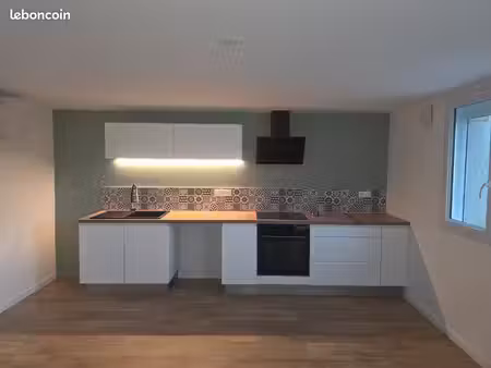 ? appartement t3 75 m2 rdc avec terrain de 100m2 clos