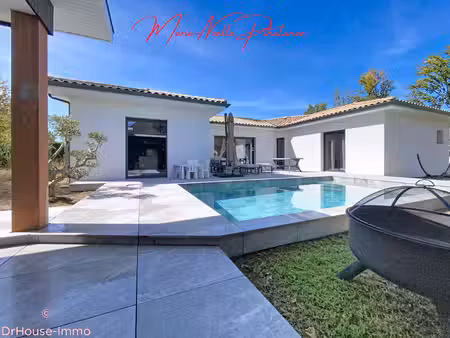 vayres - maison contemporaine avec piscine - 138 m² - calme et intimité