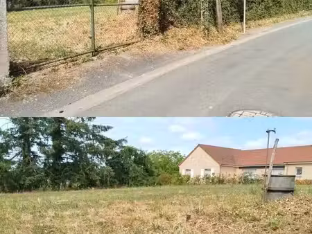 beau terrain à 2 mn du centre
