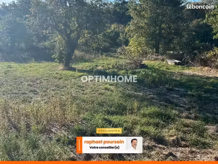 terrain 1 082 m² villefavard