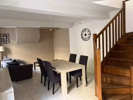 à louer – appartement meublé de 80 m² – 2 chambres