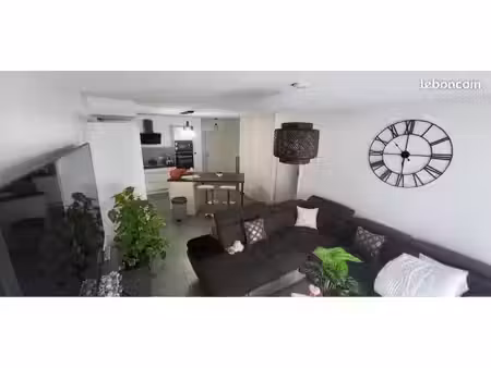 appartement 52 m² avec jardin privatif  terrasse  garage et cave
