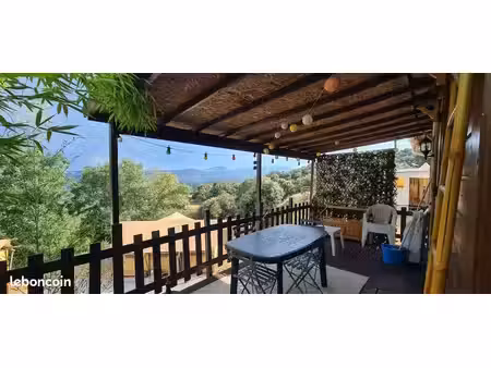 vente chalet mobilhome camping