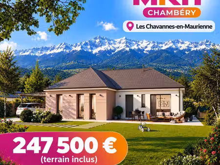 maison neuve 95m² - 3 chambres (terrain 605m²)