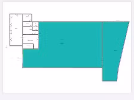 local d’activité env. 870 m² + 1 500 m² extérieur sécurisé