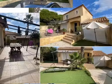 maison 5 pièces – 4 chambres – piscine – saint-drézéry
