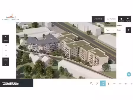 appartement f3 sur montlhery