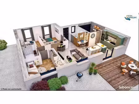 maison 5 pièces 73 m²