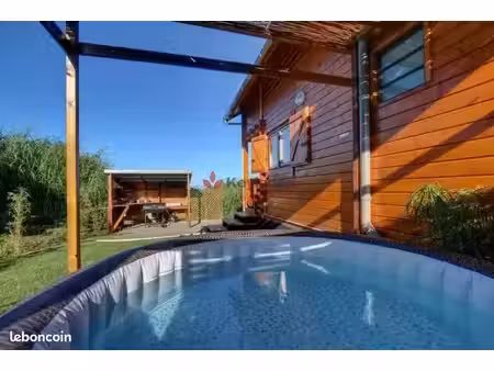 chalet meublé 105 m² avec jacuzzi  vue mer – les avirons