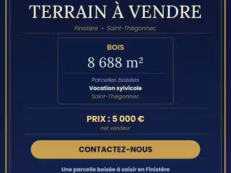 terrain 8688 m² loc eguiner st thegonnec