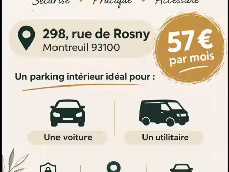 parking interieur