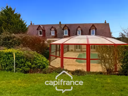 maison à vendre 7 pièces la chapelle huon (72) - terrain 3572 m² -