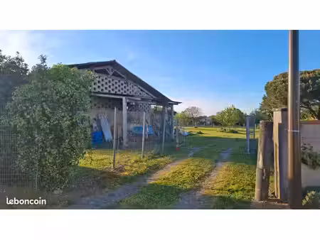 hangar avec terrain