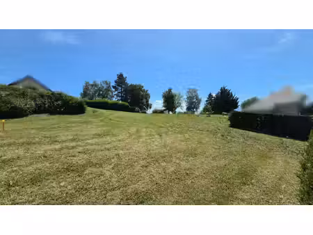 vovray-en-bornes : terrain à bâtir avec vue dégagée