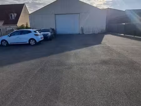 local industriel 250 m² + terrain bitumé 900 m² — la forêt-le-roi (91410) — 10 min a10 / d