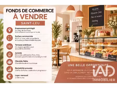 vente boulangerie  pâtisserie 81 m²