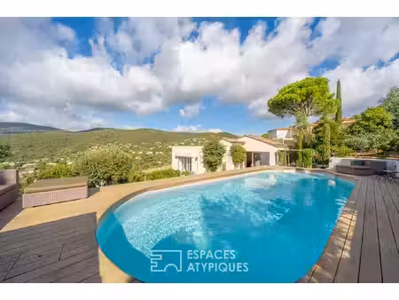 maison d'architecte avec vue mer