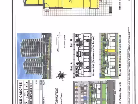 local commercial 52 m2 à vendre fort de france zac etang z’a