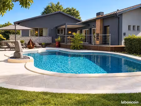 a voir superbe villa 4ch  jdin  piscine  jacuzzi  garage + studio / calme et proche toutes
