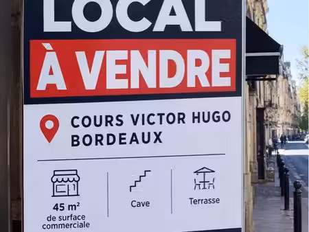 vente murs local commercial