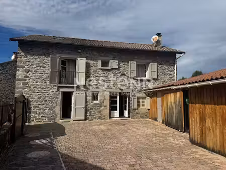 maison meublée saint maurice de lignon 4 pièce(s) 130 m2 avec terrain