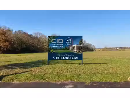 vente terrain 498 m² à langeais (37130)  62 000 €