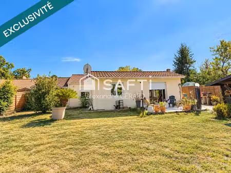 maison 4 chambres - grand terrain - cazaux
