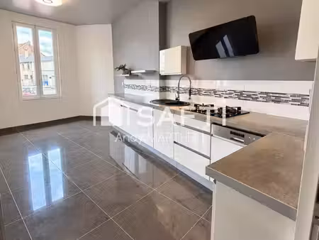 a 2 min du centre-ville - maison 74m² - 2 chambres