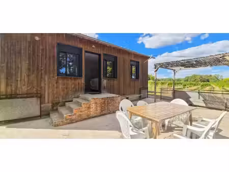 saint pierre d'aurillac - maison 60m² avec deux chambres + grand garage - 1200m² de terrai