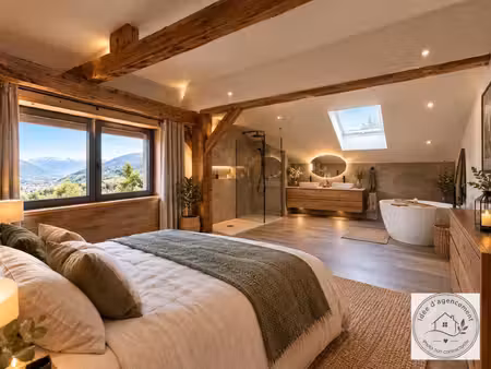 sainte helene sur isere (73) maison mitoyenne de 137 56 m2 - terrain 1740 m2