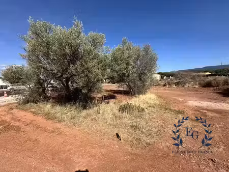 vente terrain à batir 424 m² à gonfaron (83590)  132 000 €