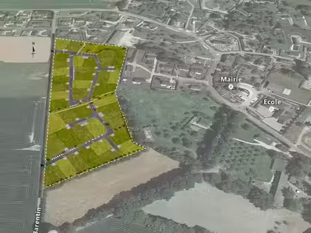 vente terrain 1024 m² à emanville (76570)  83 700 €