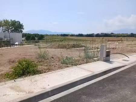 vente terrain 325 m² à saint-jean-lasseille (66300)  94 125 €