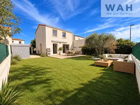 maison t4 - jardin piscinable - place de parking - 34400 sat