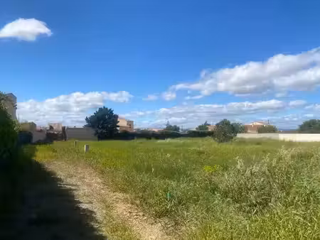 vente terrain 549 m² à saint-nazaire-d'aude (11120)  144 990 €