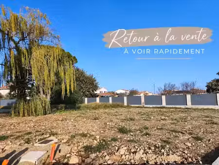 vente terrain 582 m² à pignans (83790)  157 500 €