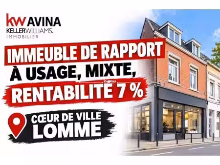 à vendre - immeuble 140.00 m² situé à lille (59160)