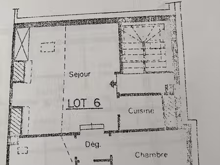 t3 vieux tours (2 chambres)