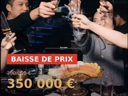 à vendre - restaurant  bar situé à lille (59800)