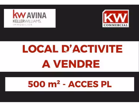 à vendre - local d'activité 500.00 m² situé à saint-andiol (13670)