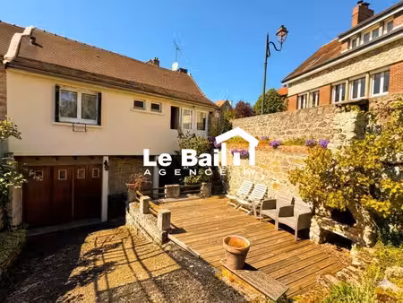 à vendre - maison ancienne  4 pièces située à boissy-l'aillerie (95650)