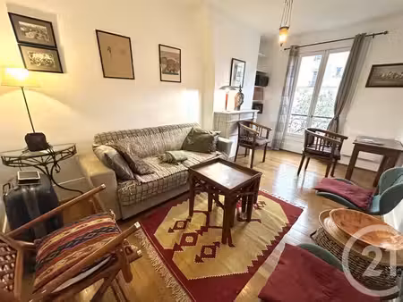 appartement f2 à louer - 2 pièces - 33 m2 - paris - 75018 - ile-de-france