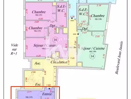 à vendre - appartement  1 pièce situé à clichy (92110)