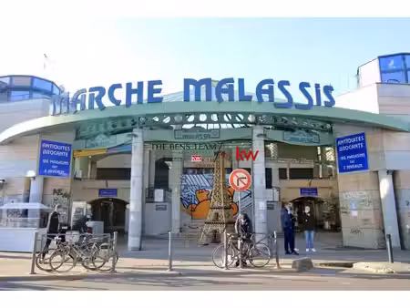 à vendre - local commercial 33.00 m² situé à saint-ouen (93400)