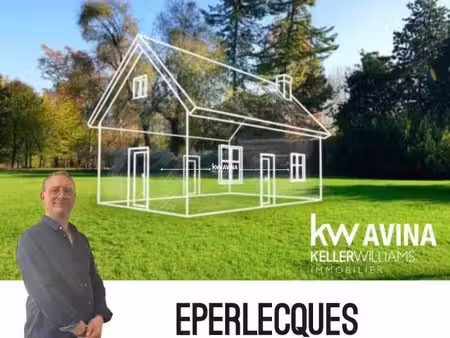 à vendre - terrain constructible 598.00 m² situé à éperlecques (62910)
