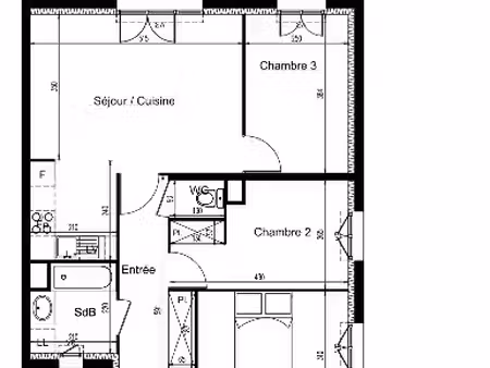 location appartement 4 pièces 70 m² à combs-la-ville (77380)  1 275 €