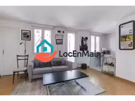 location meublée appartement 1 pièce 31 m² à paris 18ème (75018)  1 200 €
