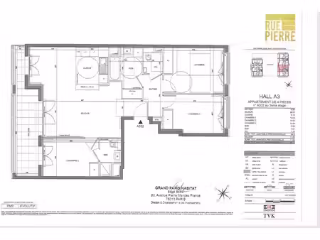 location appartement 4 pièces 85 m² à saint-ouen (93400)  1 650 €