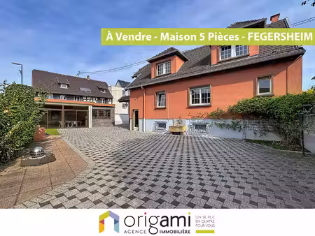 maison de caractère à fegersheim
